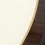 Belmont Place Espresso 60'' Round Dining Table from Michael Amini - Luna Furniture