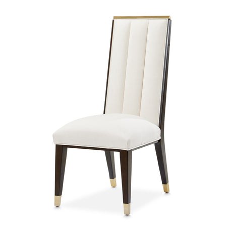 Belmont Place Espresso Dining Side Chair from Michael Amini - Luna Furniture