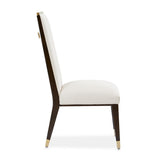 Belmont Place Espresso Dining Side Chair from Michael Amini - Luna Furniture