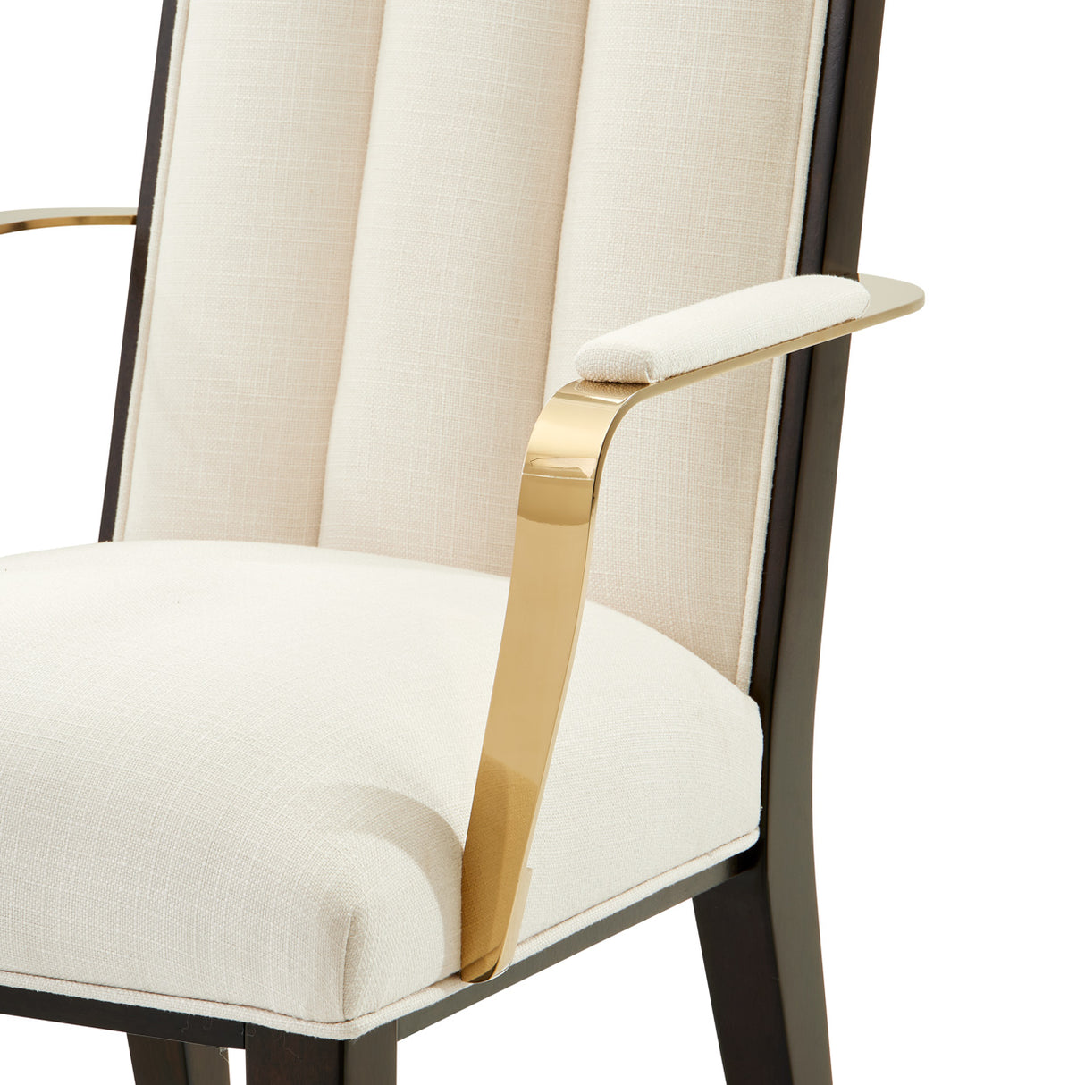 Belmont Place Espresso Dining Arm Chair from Michael Amini - Luna Furniture