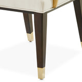 Belmont Place Espresso Dining Arm Chair from Michael Amini - Luna Furniture