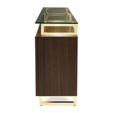 Belmont Place Espresso Sideboard from Michael Amini - Luna Furniture