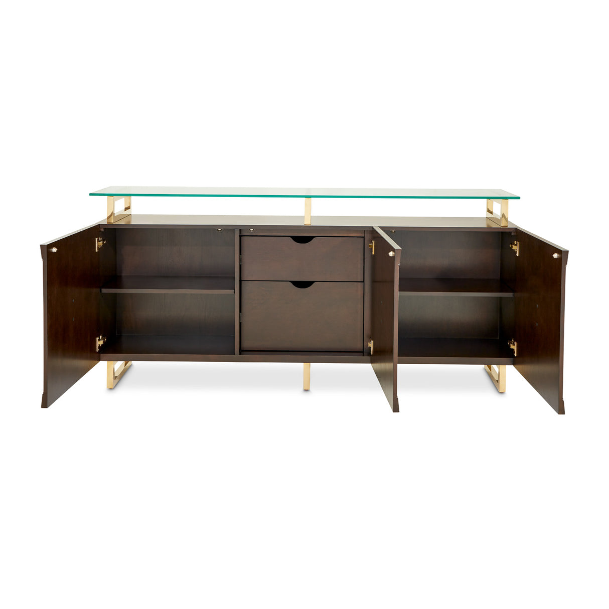 Belmont Place Espresso Sideboard from Michael Amini - Luna Furniture