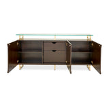 Belmont Place Espresso Sideboard from Michael Amini - Luna Furniture