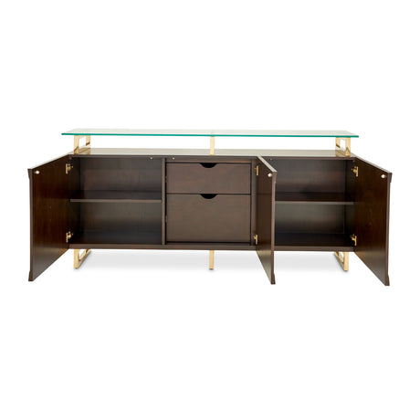 Belmont Place Espresso Sideboard from Michael Amini - Luna Furniture