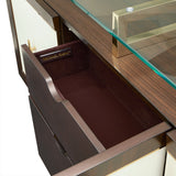 Belmont Place Espresso Sideboard from Michael Amini - Luna Furniture