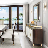 Belmont Place Espresso Sideboard from Michael Amini - Luna Furniture