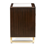 Belmont Place Espresso Nightstand from Michael Amini - Luna Furniture