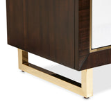 Belmont Place Espresso Nightstand from Michael Amini - Luna Furniture