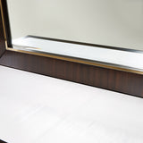 Belmont Place Espresso Dresser With Mirror from Michael Amini - Luna Furniture