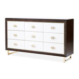 Belmont Place Espresso Dresser from Michael Amini - Luna Furniture