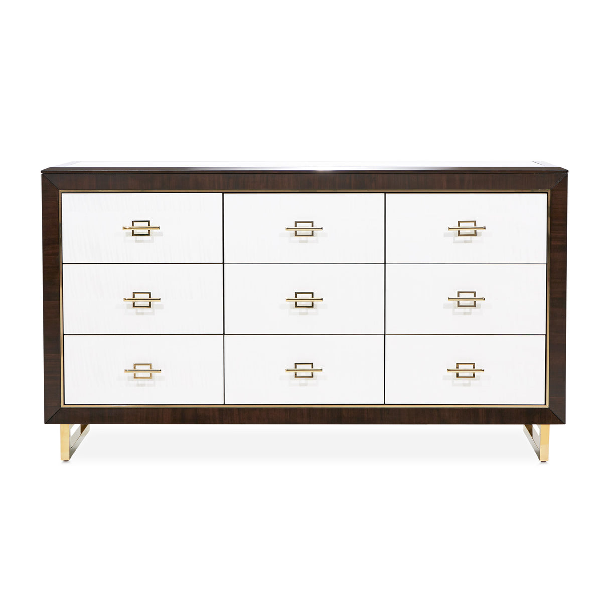 Belmont Place Espresso Dresser from Michael Amini - Luna Furniture