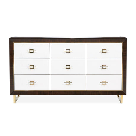 Belmont Place Espresso Dresser from Michael Amini - Luna Furniture