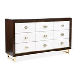 Belmont Place Espresso Dresser from Michael Amini - Luna Furniture