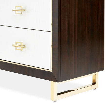 Belmont Place Espresso Dresser from Michael Amini - Luna Furniture