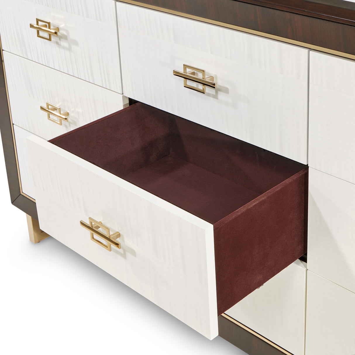 Belmont Place Espresso Dresser from Michael Amini - Luna Furniture