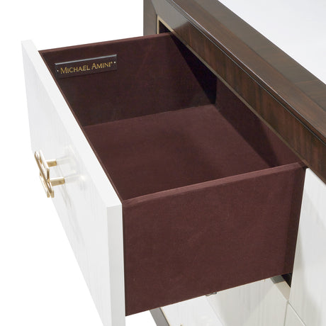 Belmont Place Espresso Dresser from Michael Amini - Luna Furniture