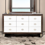 Belmont Place Espresso Dresser from Michael Amini - Luna Furniture