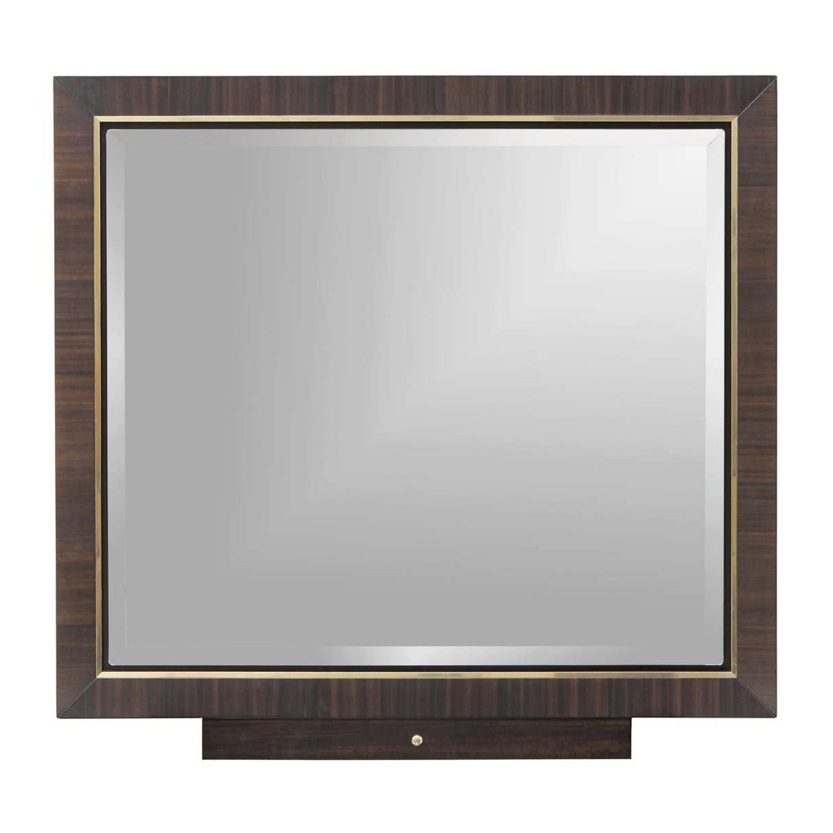 Belmont Place Espresso Vanity Mirror With Led Lighting from Michael Amini - Luna Furniture