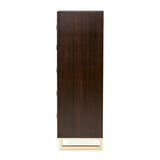 Belmont Place Espresso 5-drawer Chest from Michael Amini - Luna Furniture