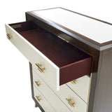Belmont Place Espresso 5-drawer Chest from Michael Amini - Luna Furniture