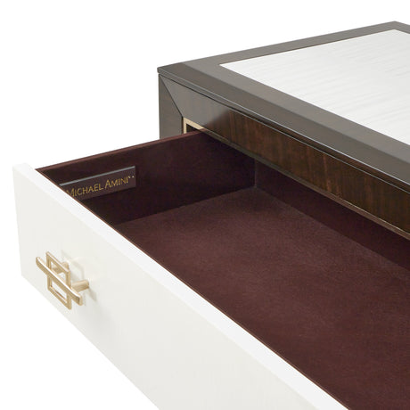 Belmont Place Espresso 5-drawer Chest from Michael Amini - Luna Furniture