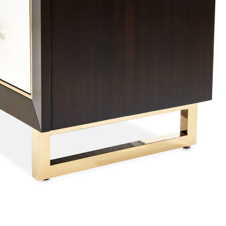 Belmont Place Espresso 5-drawer Chest from Michael Amini - Luna Furniture