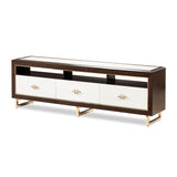 Belmont Place Espresso Media Cabinet from Michael Amini - Luna Furniture
