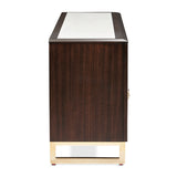 Belmont Place Espresso Media Cabinet from Michael Amini - Luna Furniture