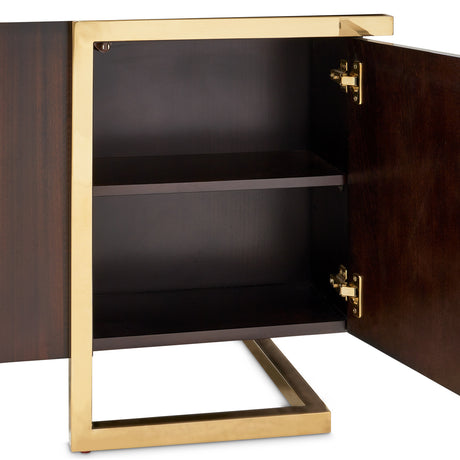 Belmont Place Espresso Desk from Michael Amini - Luna Furniture