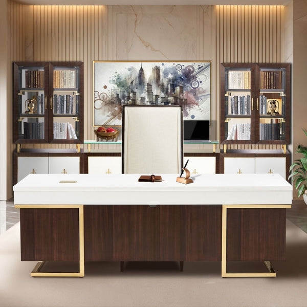Belmont Place Espresso Desk