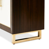Belmont Place Espresso Display Cabinet from Michael Amini - Luna Furniture