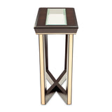 Belmont Place Espresso Console Table from Michael Amini - Luna Furniture