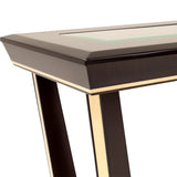 Belmont Place Espresso Console Table from Michael Amini - Luna Furniture