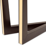 Belmont Place Espresso Console Table from Michael Amini - Luna Furniture
