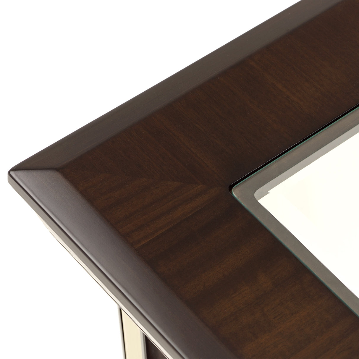 Belmont Place Espresso Console Table from Michael Amini - Luna Furniture