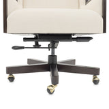 Belmont Place Espresso Swivel Desk Chair