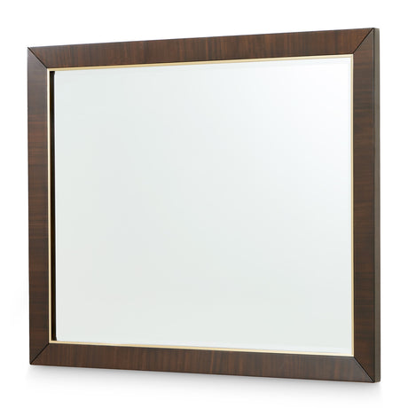 Belmont Place Espresso Wall Mirror from Michael Amini - Luna Furniture