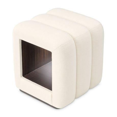 Belmont Place Espresso Vanity Bench from Michael Amini - Luna Furniture