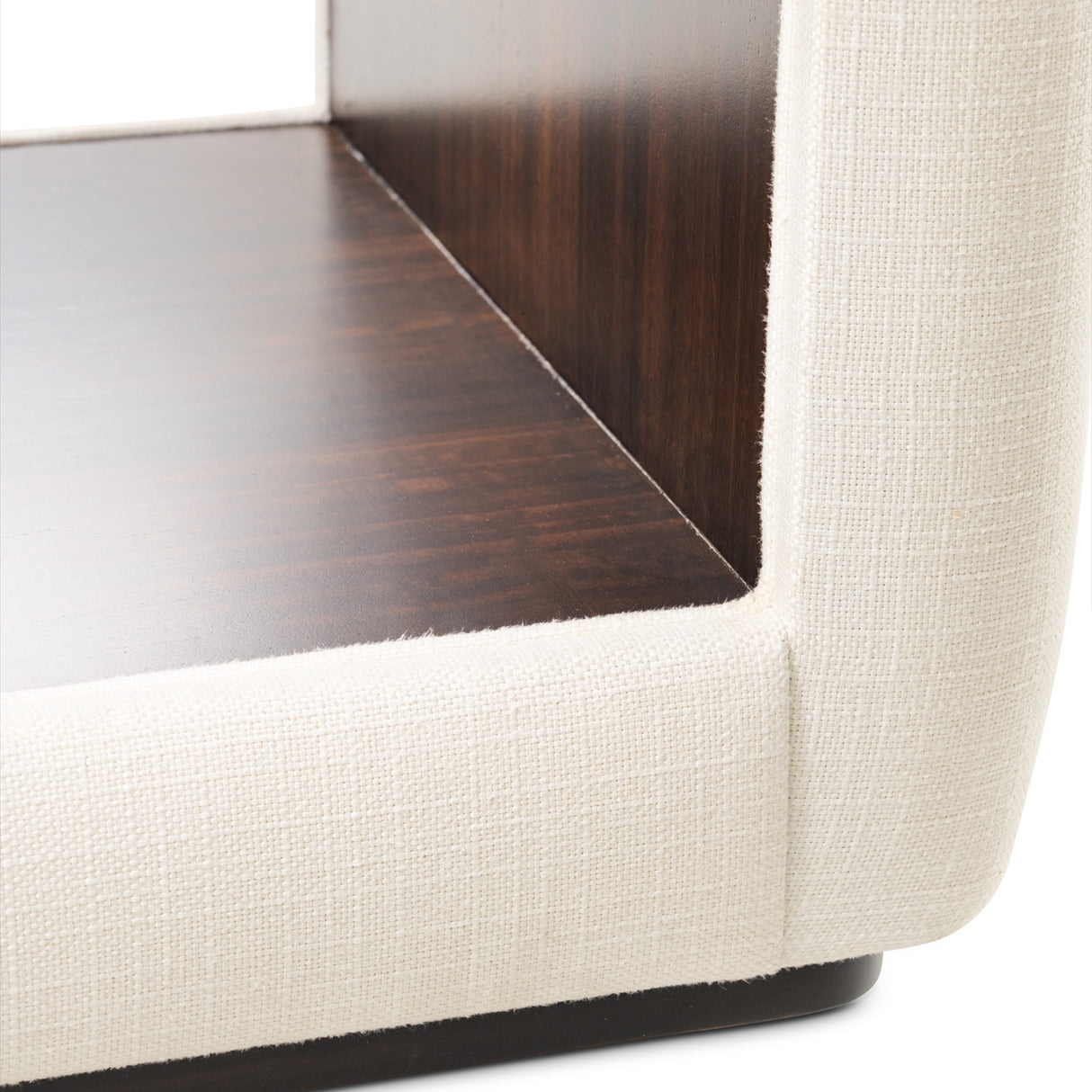 Belmont Place Espresso Vanity Bench from Michael Amini - Luna Furniture