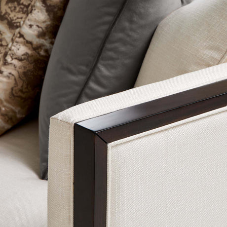 Belmont Place Espresso Sofa from Michael Amini - Luna Furniture