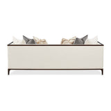 Belmont Place Espresso Sofa from Michael Amini - Luna Furniture