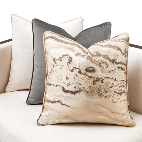 Belmont Place Espresso Sofa from Michael Amini - Luna Furniture