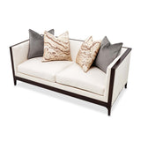 Belmont Place Espresso Loveseat from Michael Amini - Luna Furniture