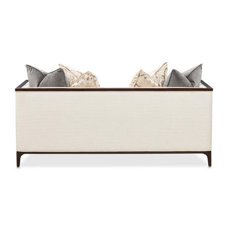 Belmont Place Espresso Loveseat from Michael Amini - Luna Furniture