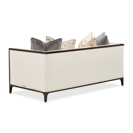 Belmont Place Espresso Loveseat from Michael Amini - Luna Furniture