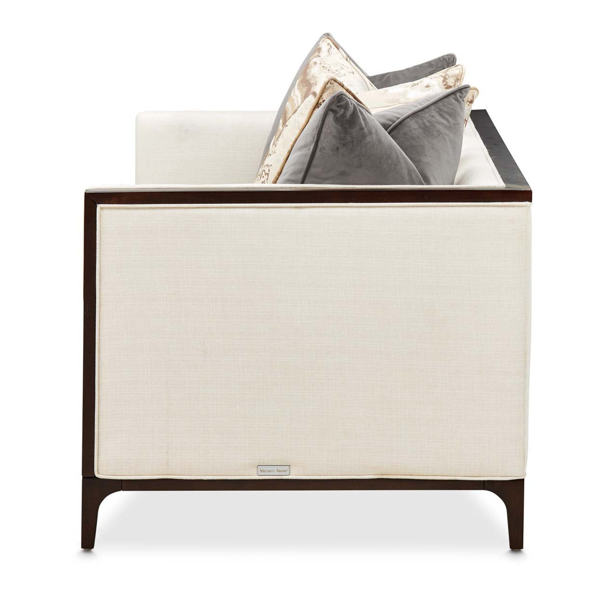 Belmont Place Espresso Loveseat from Michael Amini - Luna Furniture