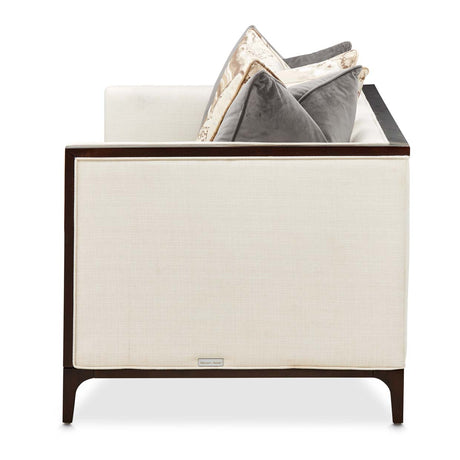 Belmont Place Espresso Loveseat from Michael Amini - Luna Furniture