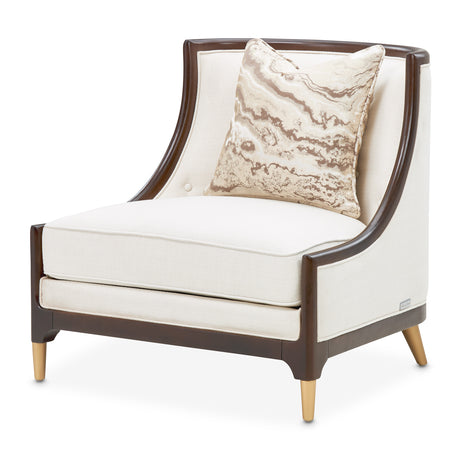 Belmont Place Espresso Accent Chair from Michael Amini - Luna Furniture