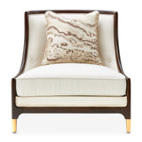 Belmont Place Espresso Accent Chair from Michael Amini - Luna Furniture
